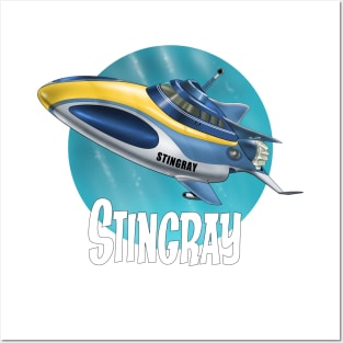 Stingray graphic Posters and Art